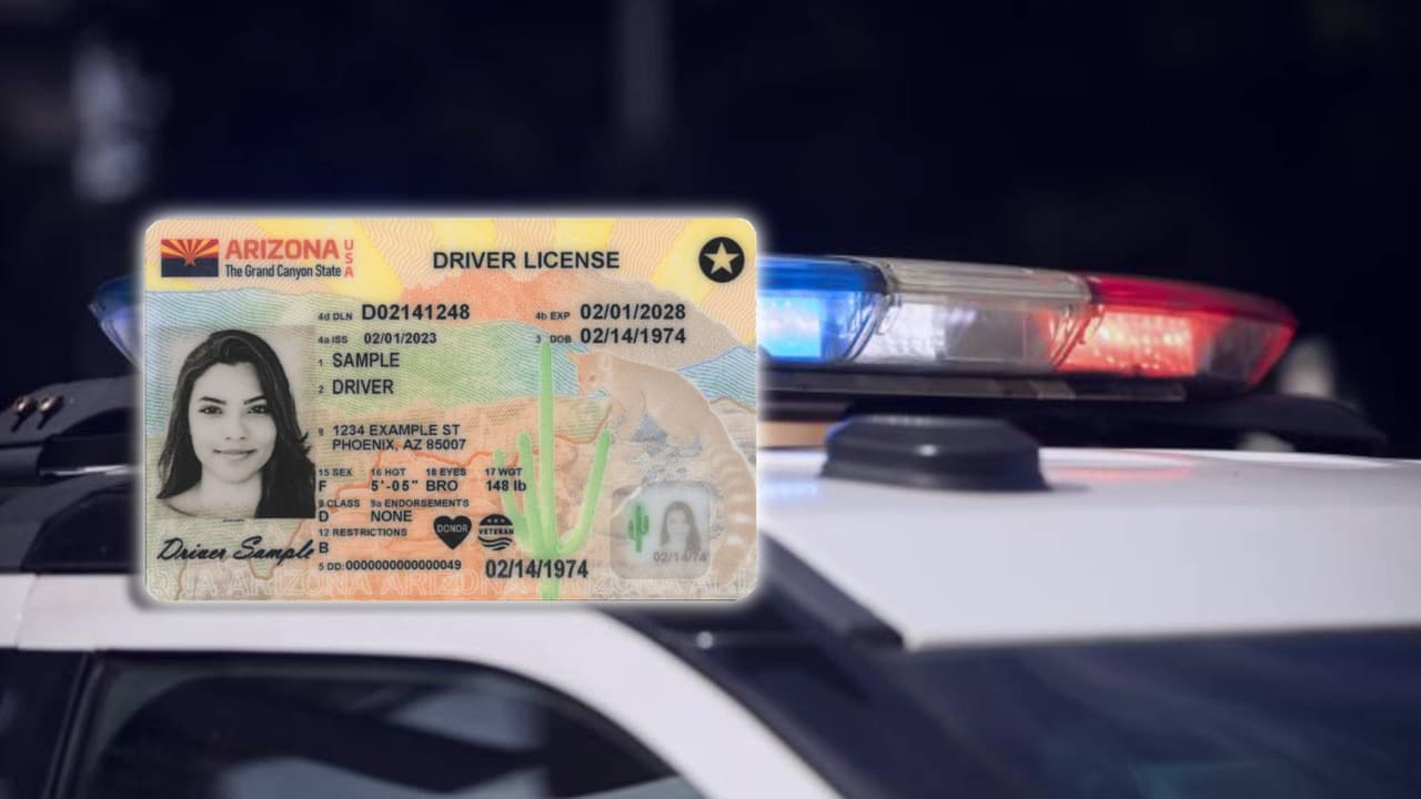 Estás son las sanciones por manejar sin una licencia de conducir válida en Arizona