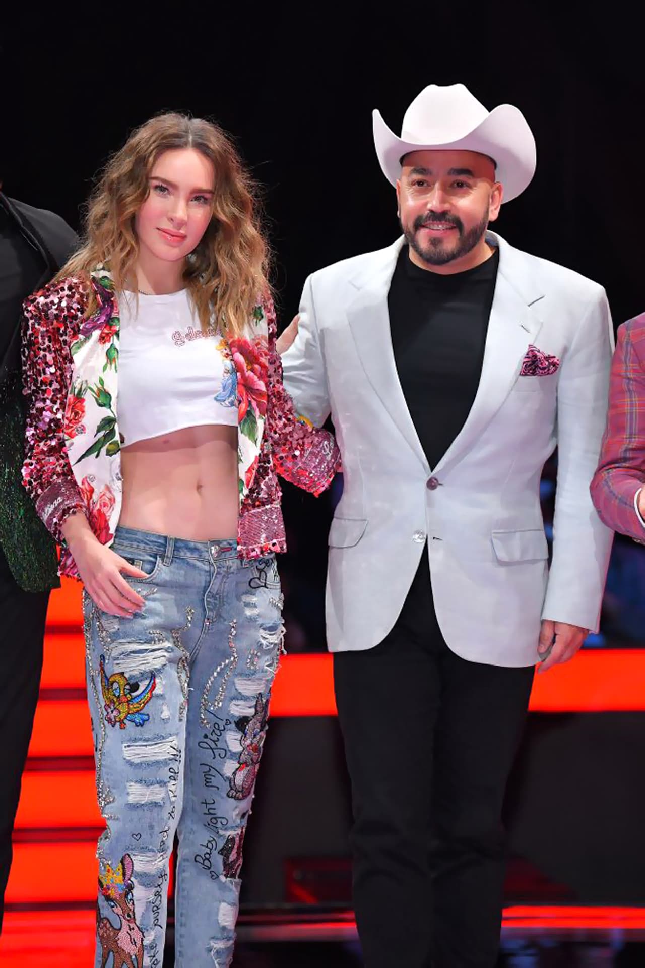 Tras hablar de este fugaz romance, el cantante de regional mexicano también explicó el motivo por el que decidió tatuarse el rostro de Belinda en el brazo izquierdo.