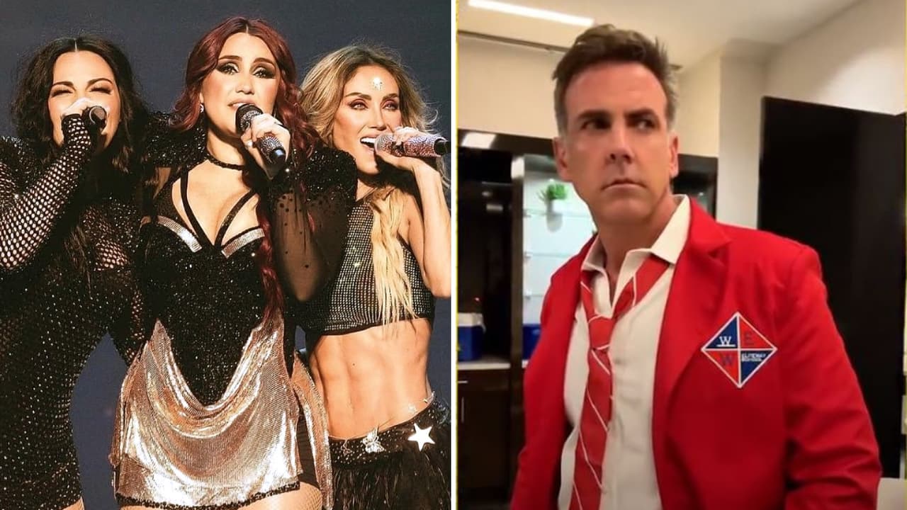 Carlos Ponce se vistió como un verdadero RBD para darle una sorpresa a Anahí en un concierto