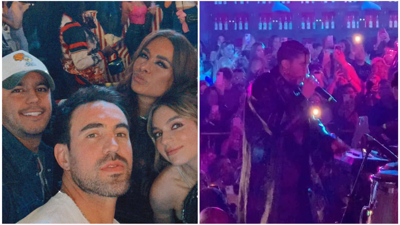 Galilea Montijo y más famosos se fueron de fiesta privada con Bad Bunny tras caos en el show de México