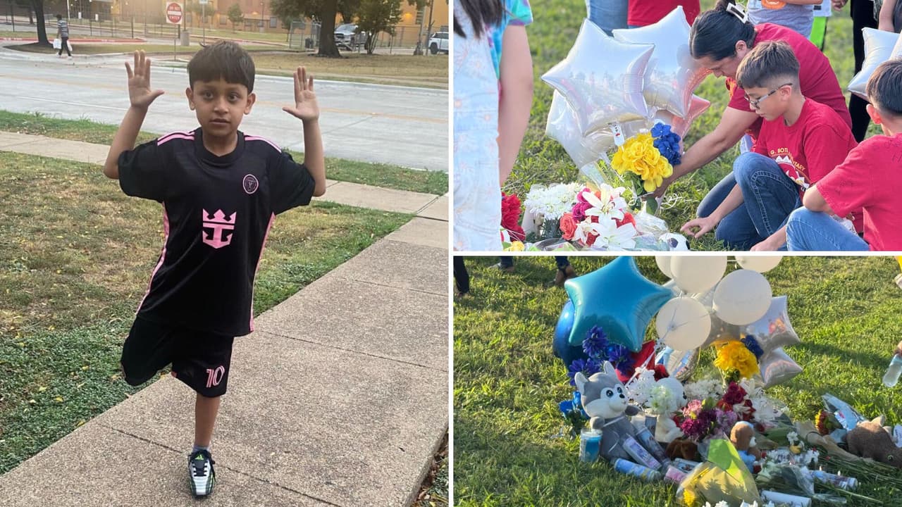 Identifican a niño hispano que murió arrollado afuera de escuela en Oak Cliff; comunidad realiza vigilia