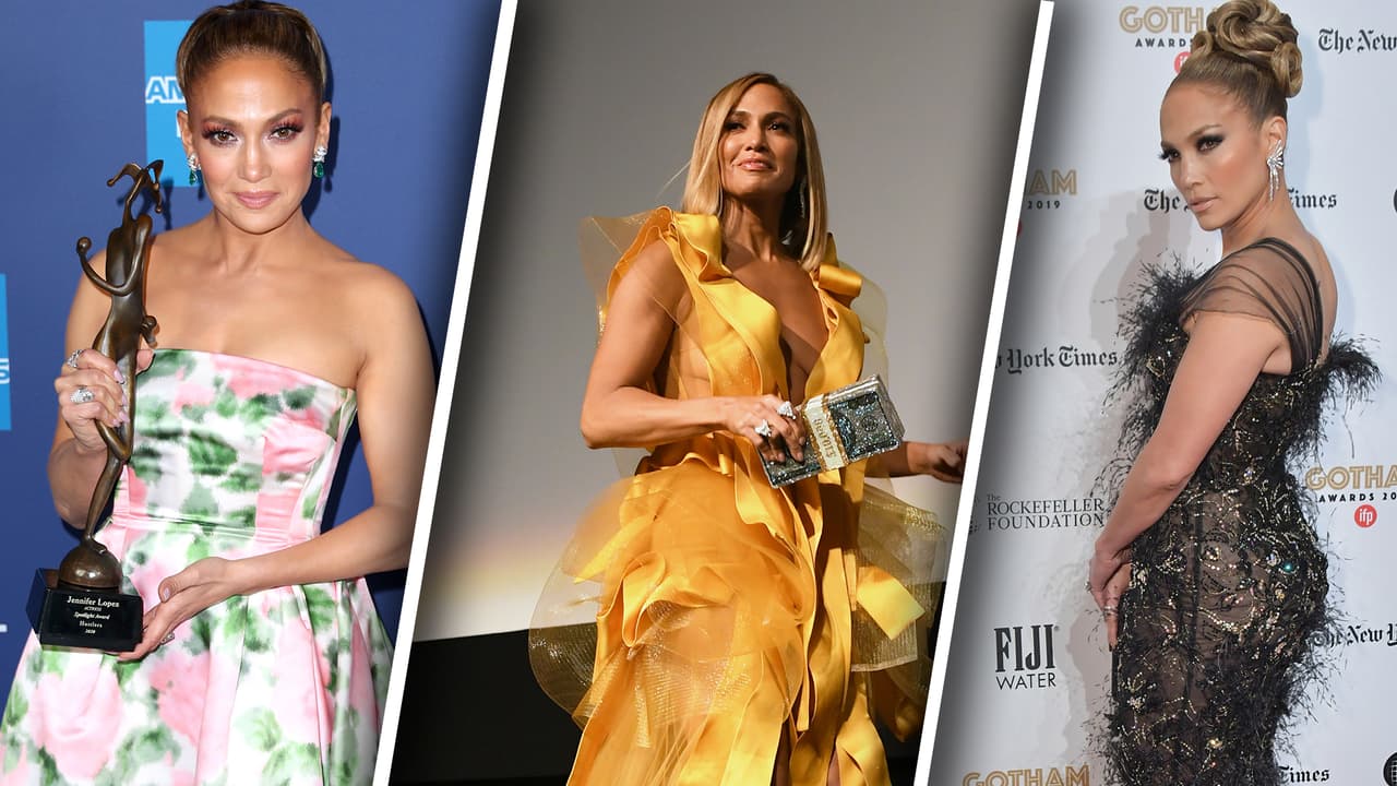 Jennifer López y sus looks ‘de película’