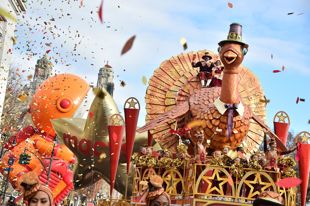 Tom Turkey es también uno de los más emblemáticos de este desfile.