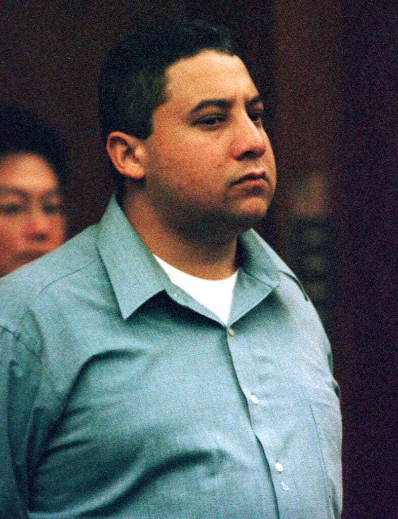 Albert 'Ian' Schweitzer en el momento de recibir sentencia condenatoria en 2000 por asalto sexual, secuestro y asesinato de Dana Ireland.