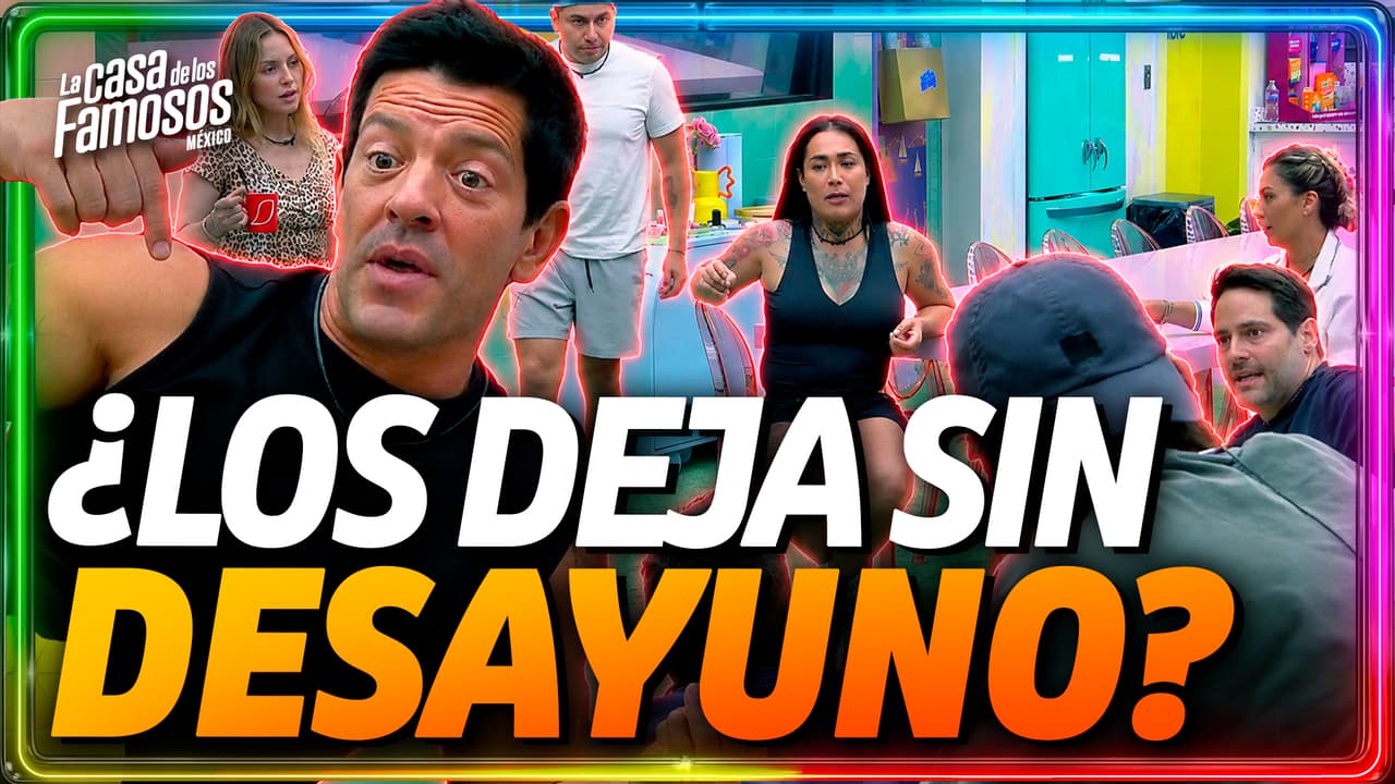 Yahir NO SE CALLA y reclama por la comida que DESPERDICIAN cuando cocina para todos