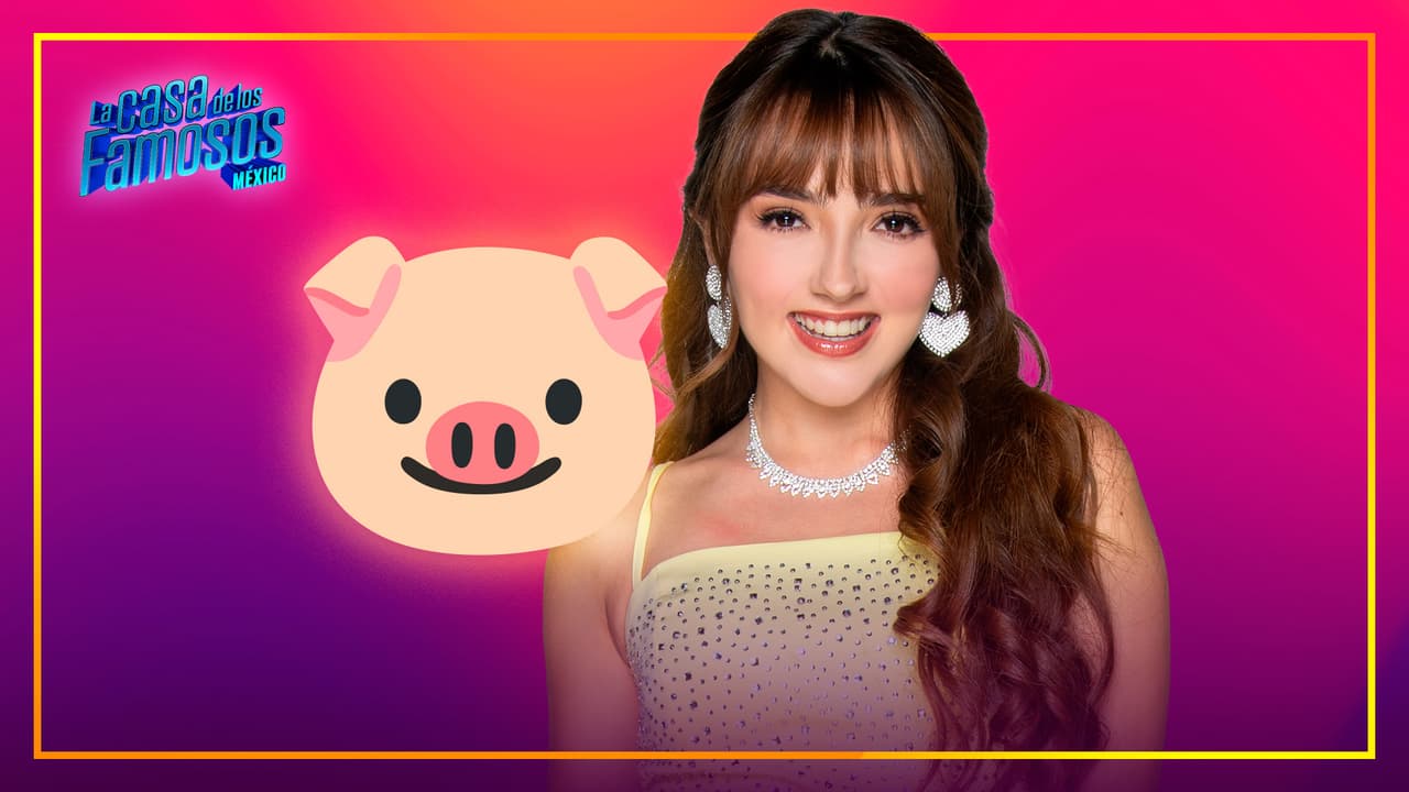 Finalmente, Elaine Haro aseguró que el cochinito la define por cómo se ríe.