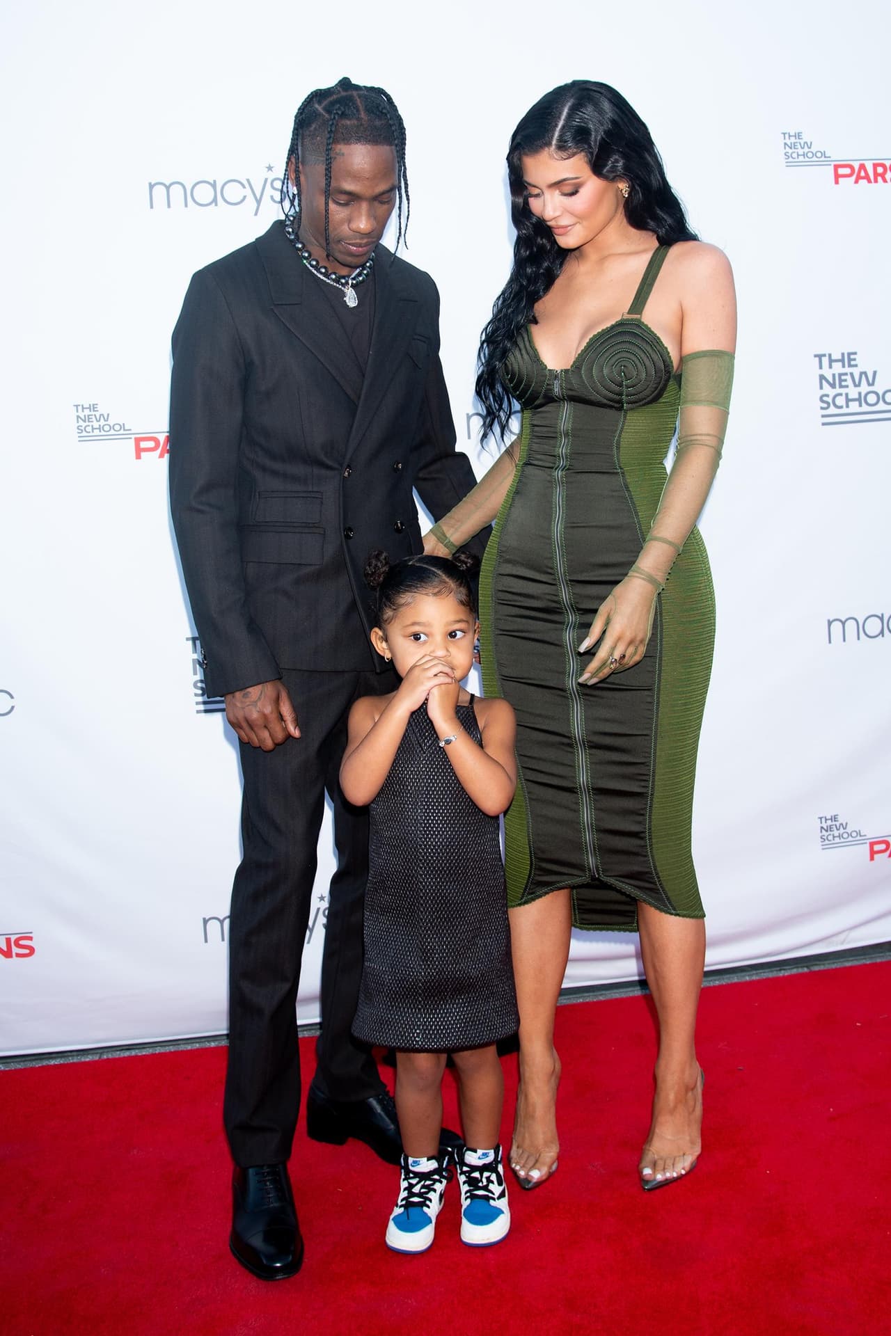 La segunda vez en la que Stormi Webster asistió a una alfombra roja también fue para un evento importante en la carrera de su papá: un homenaje que le hicieron en la edición 72 de Parsons Benefit, en junio del 2021.