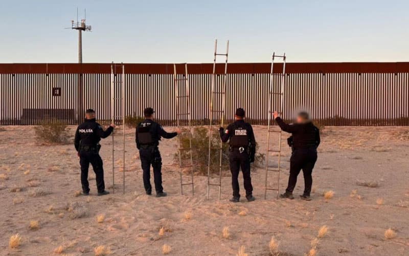 Un total de 12 
<b>escaleras fueron halladas en distintos puntos de la frontera que comparten Sonora y Arizona</b>.