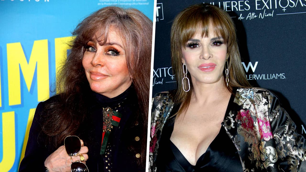 Lucía Méndez aclara el rumor de una pelea a golpes con Verónica Castro