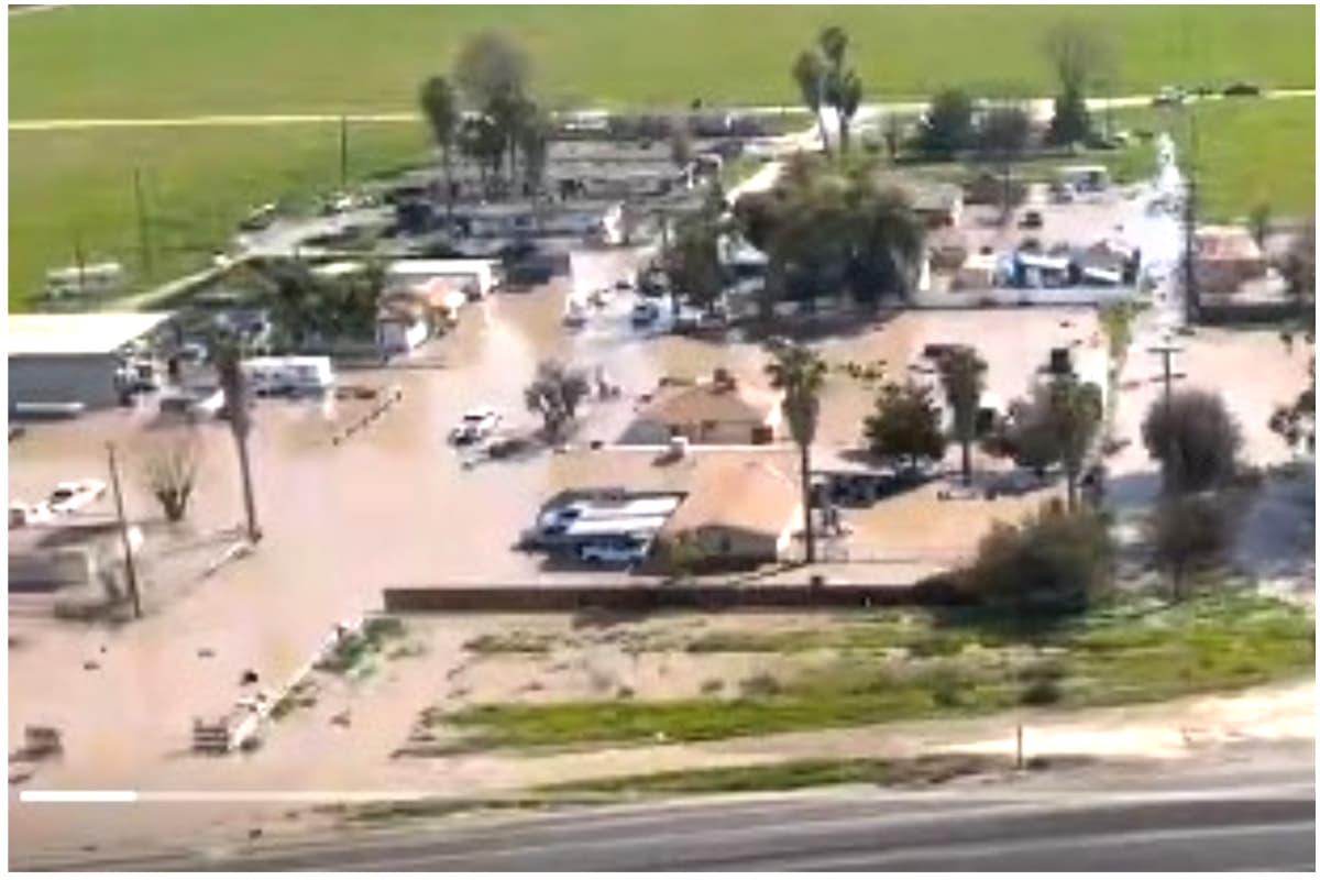 El Valle puede esperar cerca de .50" de lluvias. En las montañas entre 1.00" y 1.50" por lo que es importante obedezcan las órdenes de los Bomberos.