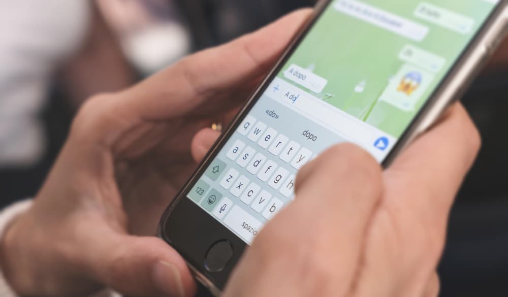 chat de WhatsApp