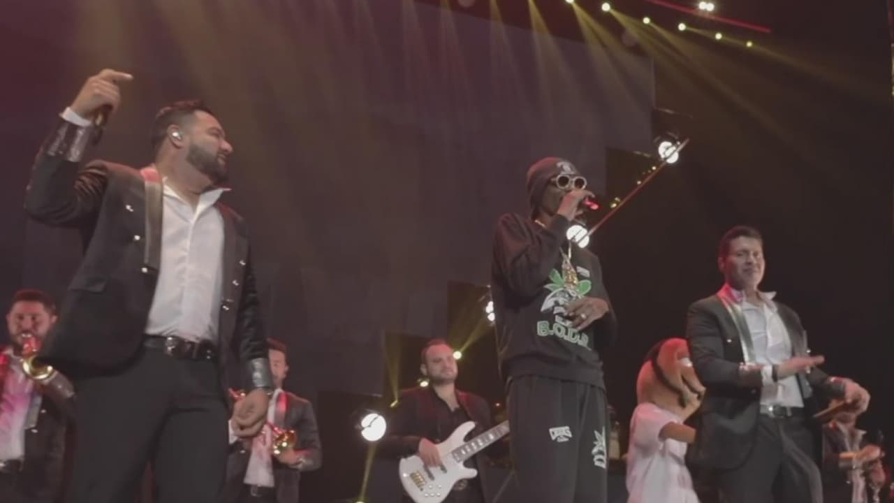 ¿Snoop Dogg en concierto de la Banda MS? Te mostramos cómo fue su aparición