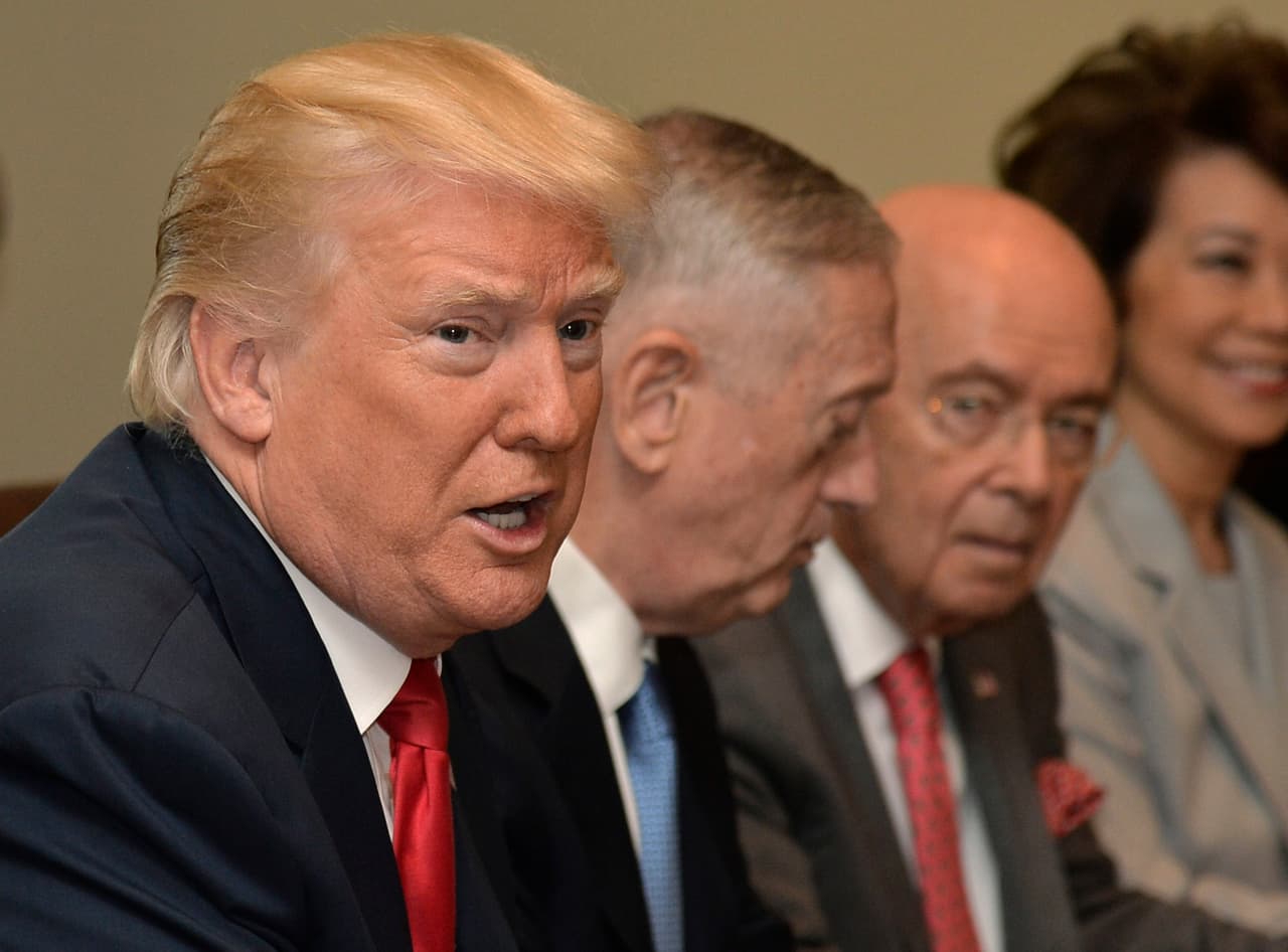 ¿Caos, qué caos? Para Donald Trump todo marcha bien en la Casa Blanca