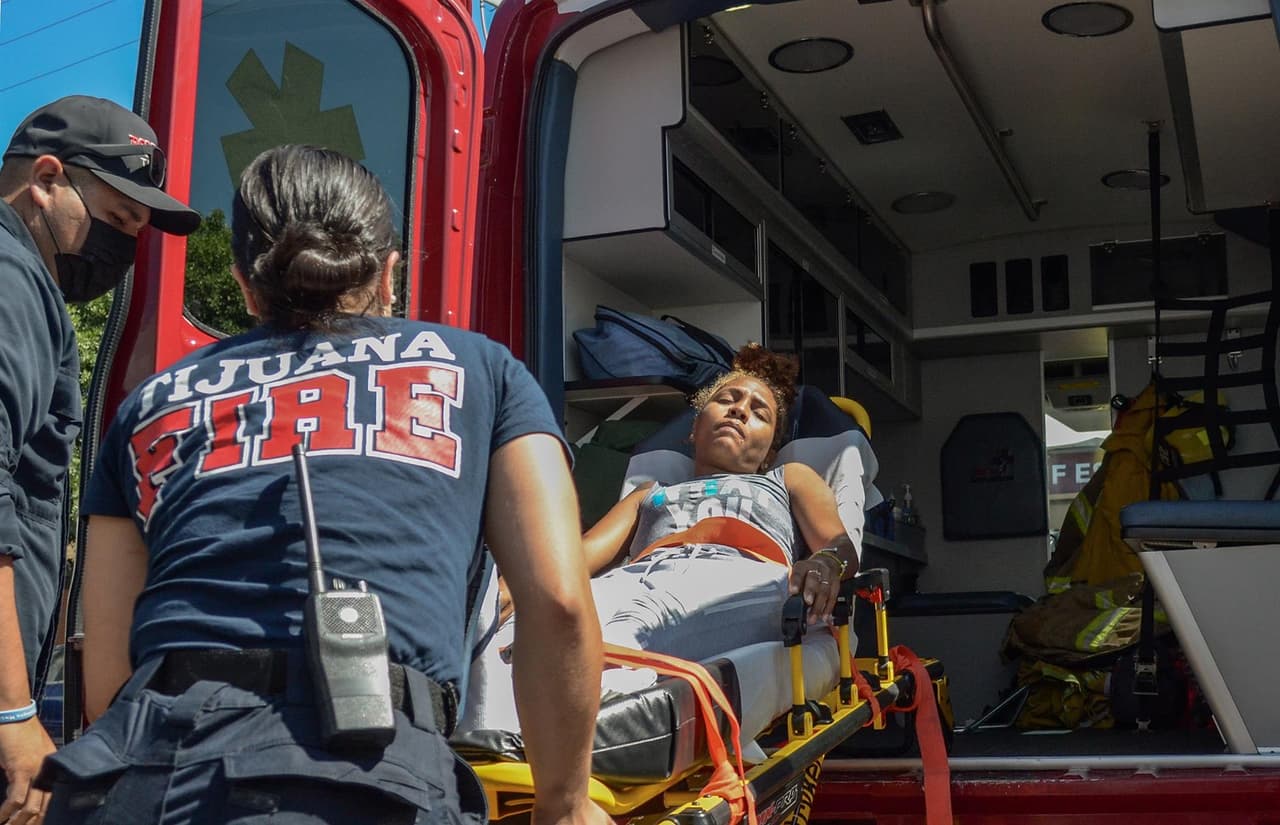 En el campamento de El Chaparral, a unos pasos de la frontera, se han detectado algunos casos de covid-19 que han sido atendidos en el Hospital General de Tijuana y módulos médicos comunitarios, dijeron autoridades mexicanas.
