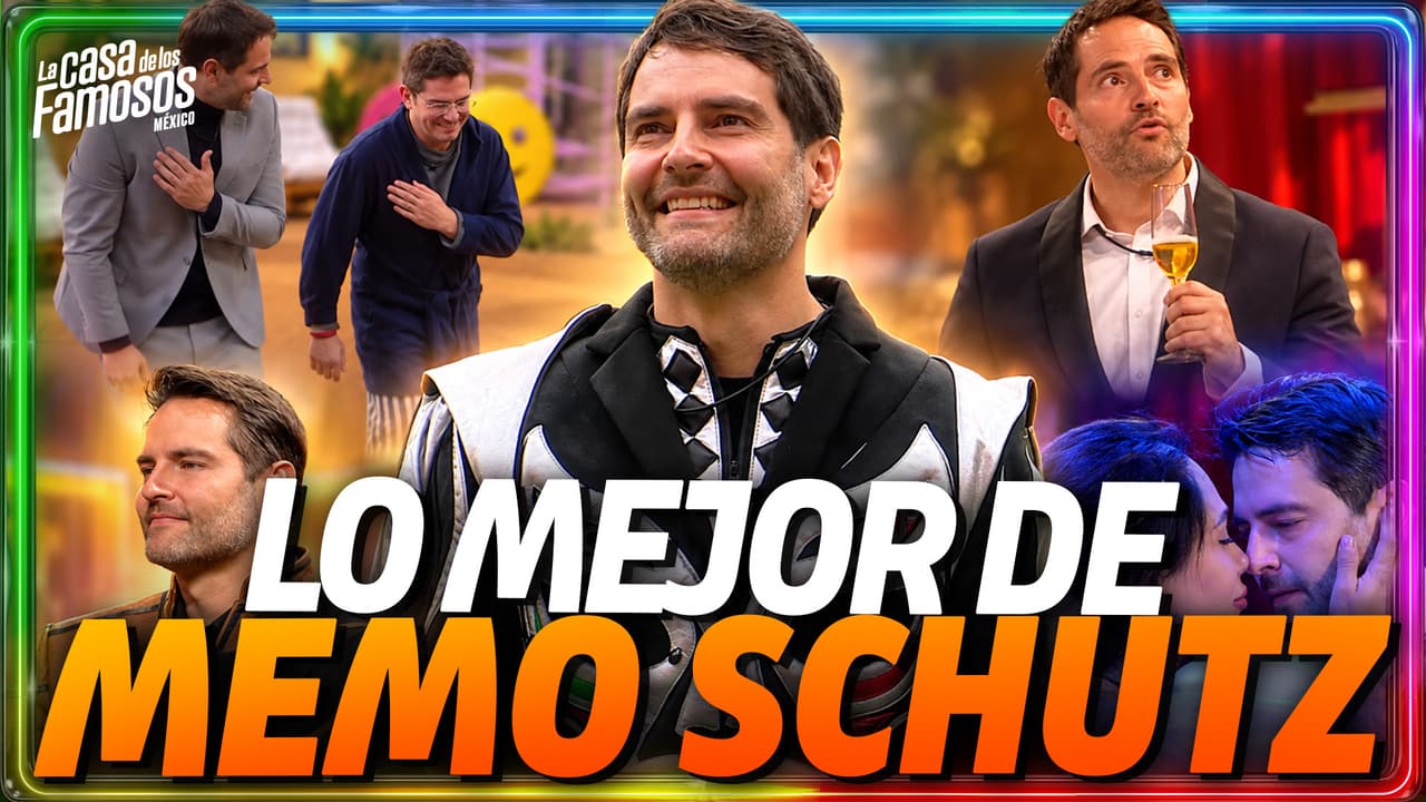 Los mejores momentos de Memo Schutz, segundo lugar de La Casa de los Famosos México 2026