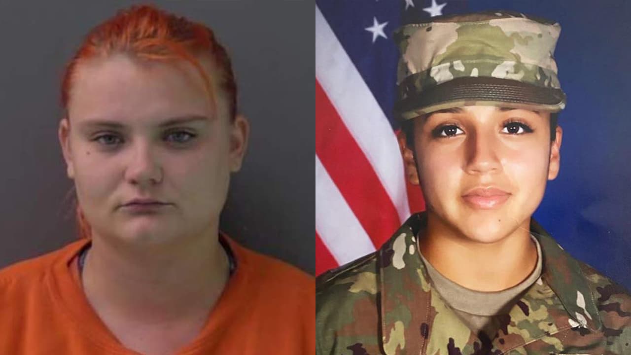 La novia de Robinson, Cecily Aguilar, 
<a href="https://www.univision.com/local/houston-kxln/nena-ellos-encontraron-partes-esto-fue-lo-que-un-soldado-y-su-novia-le-hicieron-a-vanessa-guillen"><b>relató a las autoridades cómo Robinson habría matado a la joven</b></a> y luego aseguró haberlo ayudado en el entierro de los restos.
<br>