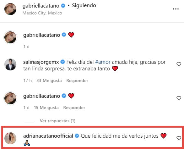 Las imágenes emocionaron a su madre Adriana Cataño, quien aplaudió que padre e hija tuvieran una relación cercana.
<br>