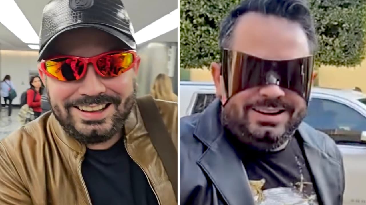 ¿Los lentes de José Eduardo Derbez son "piratas" y de "tianguis"? Esto dijo