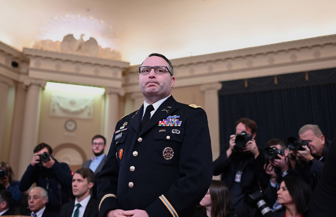 Teniente Coronel Alexander Vindman.