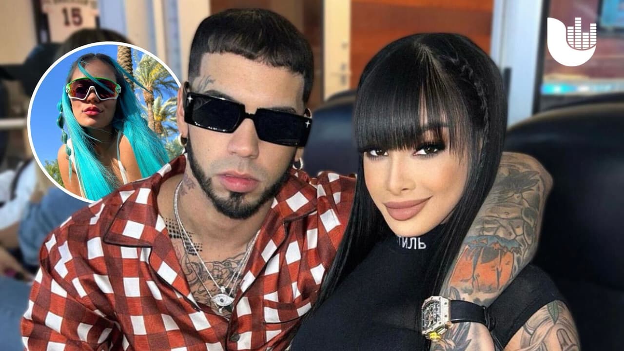 Anuel y Yailín pasan un mal momento en concierto por fanáticos de Karol G 