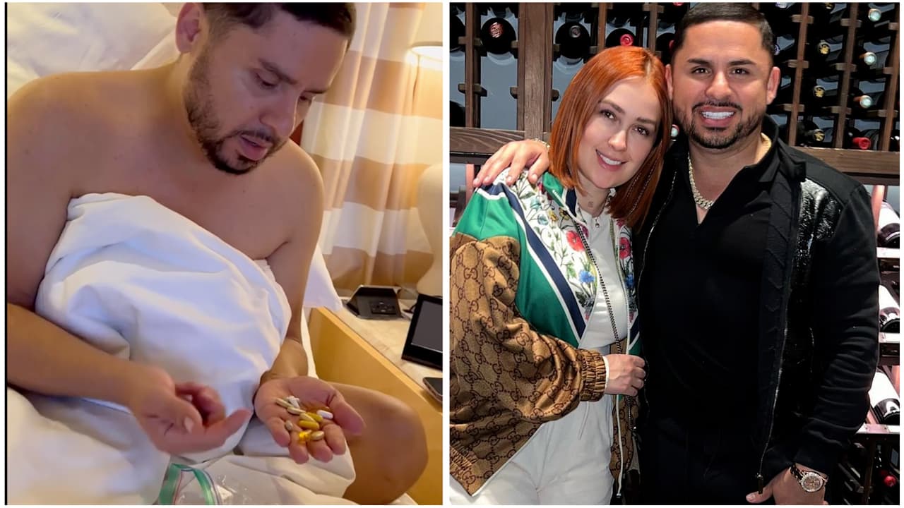 Kenia Ontiveros balconea a Larry Hernández por el "pastillero" que toma: "Con eso le crecen las chichis"