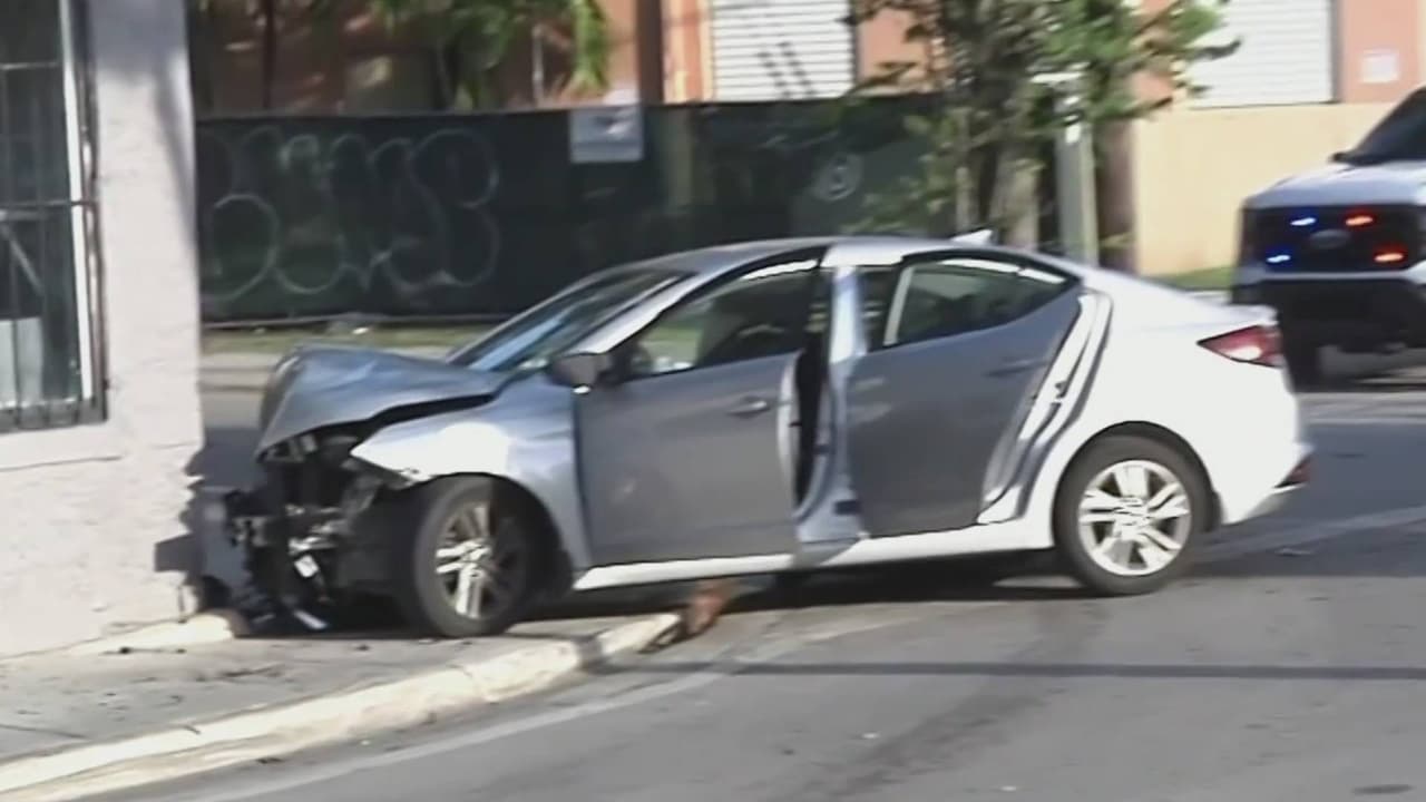 Arrestan a tres personas tras robo armado que acabó en un choque: todo quedó en video