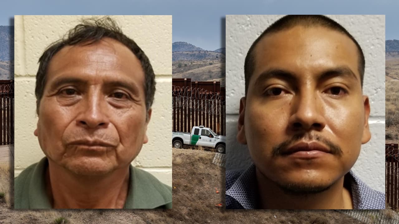 El inmigrante boliviano Eliseo Céspedes-Vargas (izquierda) fue condenado anteriormente por intento de violación en Arlington, Virginia y el mexicano Héctor Hernández-Zárate fue condenado por el mismo delito en Albany, New York, en 2017.