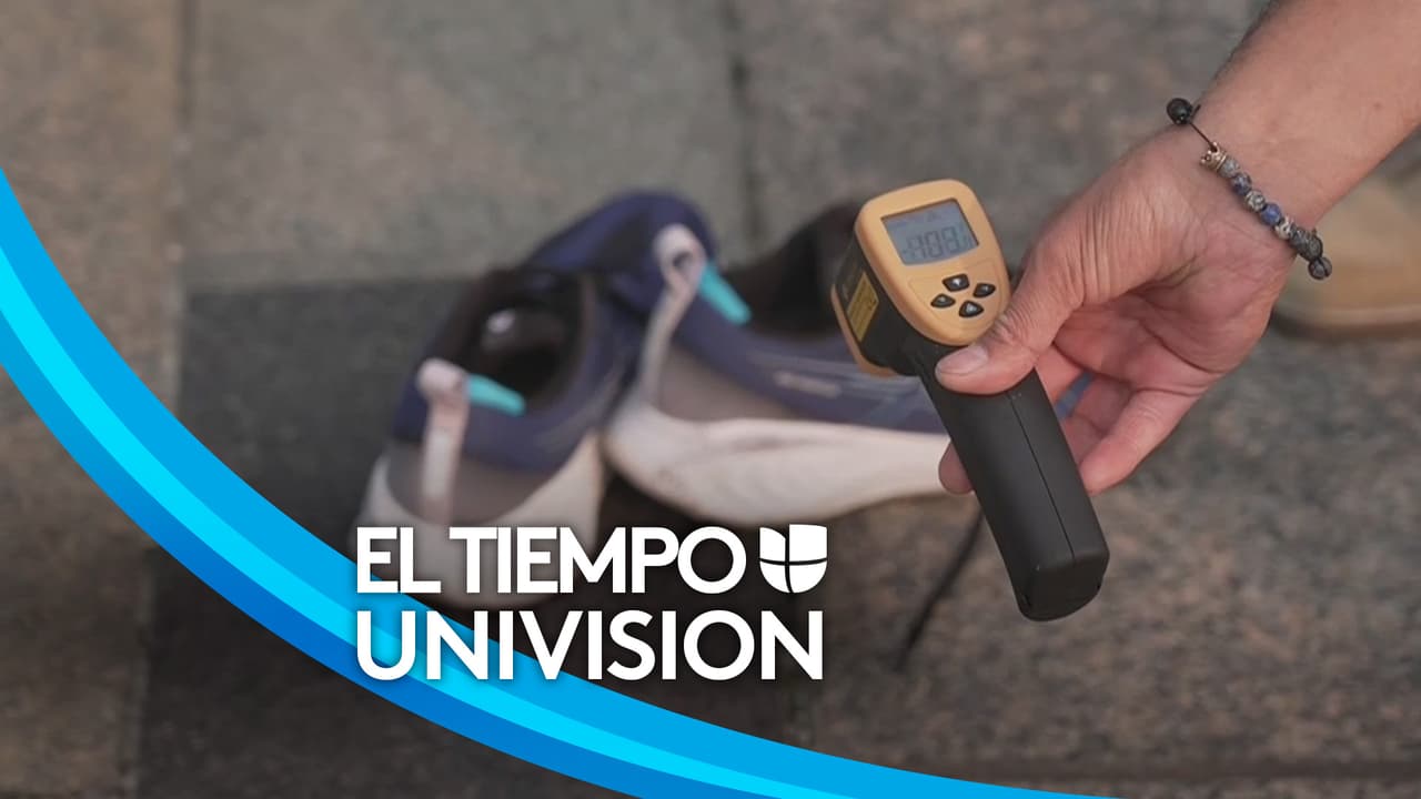 Te mostramos cómo tus pies absorben el calor cuando haces ejercicio bajo las altas temperaturas
