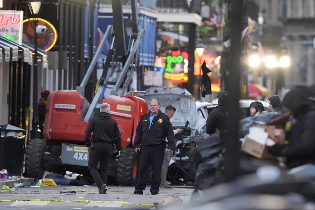 Lo que sabemos del ataque con un vehículo en Nueva Orleans que deja 15 muertos