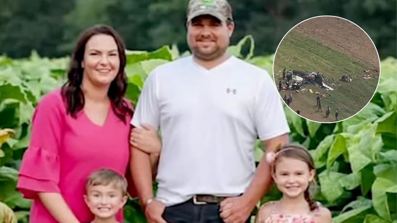 Familia que regresaba a su casa en Carolina del Norte muere en accidente aéreo a una milla de su destino