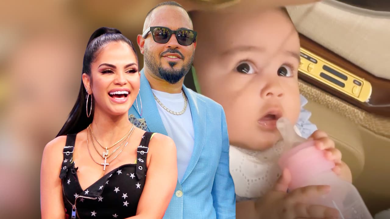 La pareja de Natti Natasha cree que Vida Isabelle se parece tanto a él que hasta le heredó "el bozo"