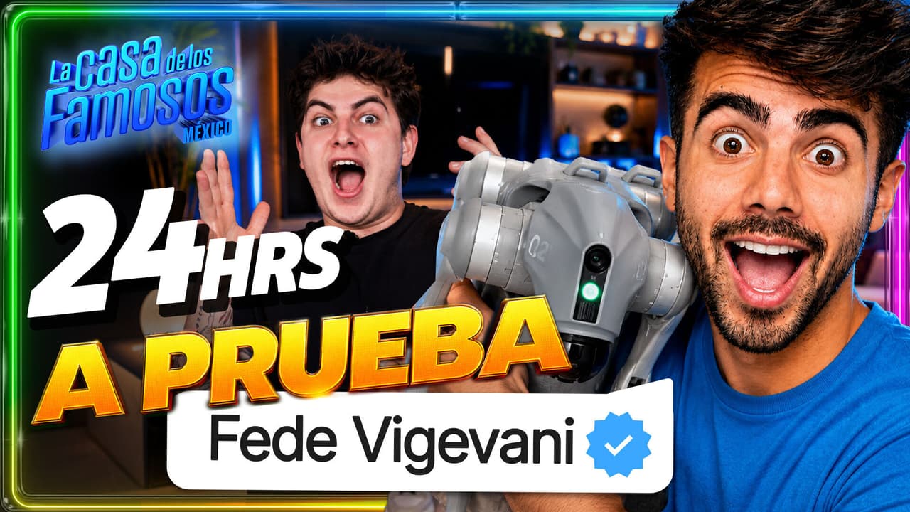 24 Horas con Fede Vigevani: Visitamos LA CASA del YouTuber número uno en México