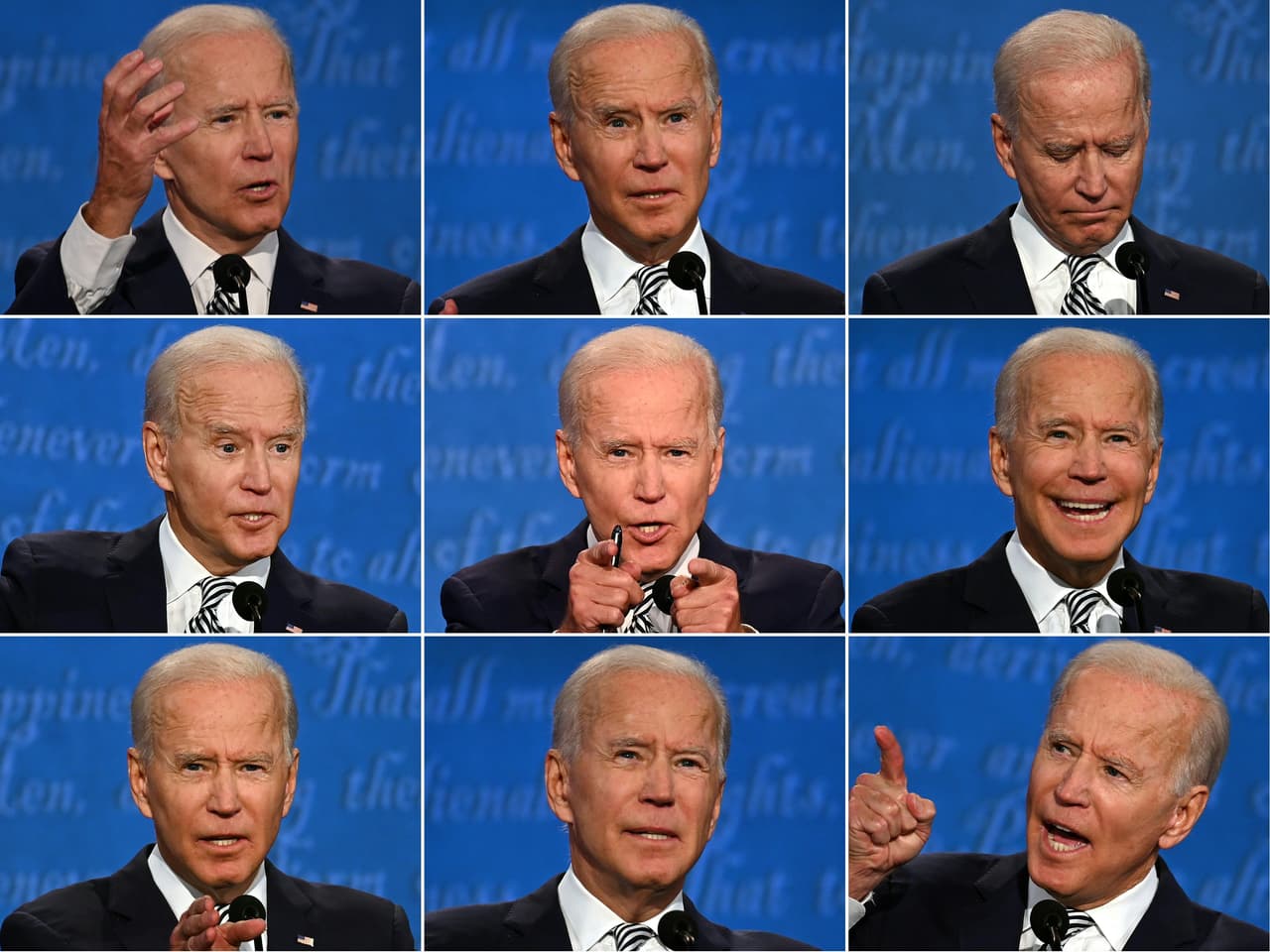 Trump atacó a Biden con acusaciones contra su hijo, Hunter. "No se trata de mi familia o de su familia (la de Trump), se trata de su familia, el pueblo estadounidense", respondió Biden hablándole a la audiencia.