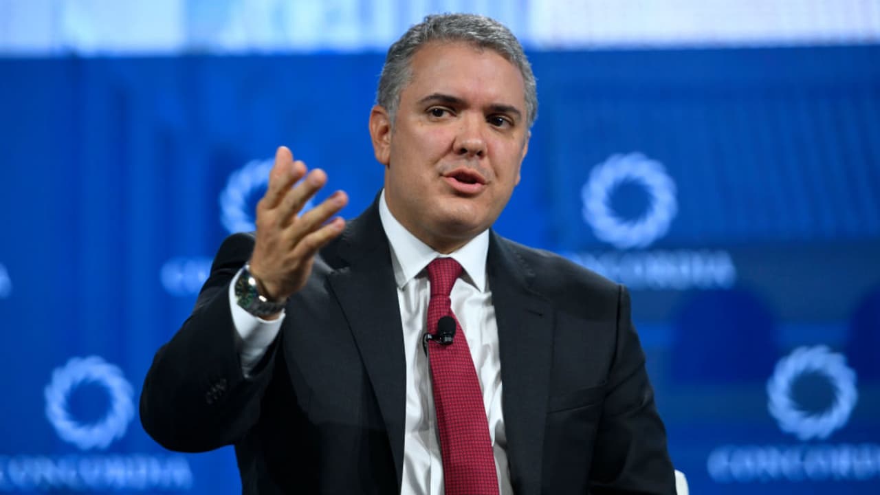 "Ustedes llevan a Colombia en el corazón": presidente Iván Duque habla al éxodo colombiano en Nueva Jersey 