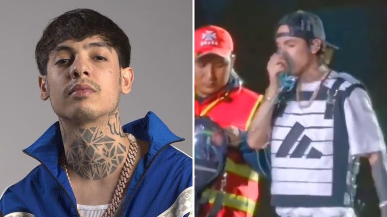 Natanael Cano utiliza tanque de oxígeno en pleno concierto: esto se sabe