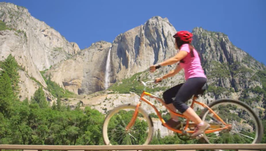 Recorrer el parque nacional en bicicleta puede ser una experiencia única.