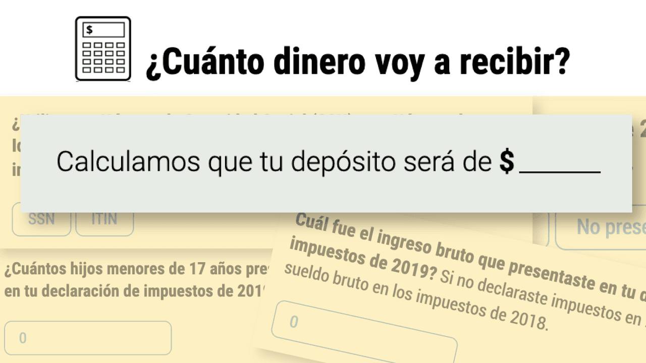 ¿De cuánto será mi segundo cheque de estímulo económico? Calcula el monto con esta herramienta
