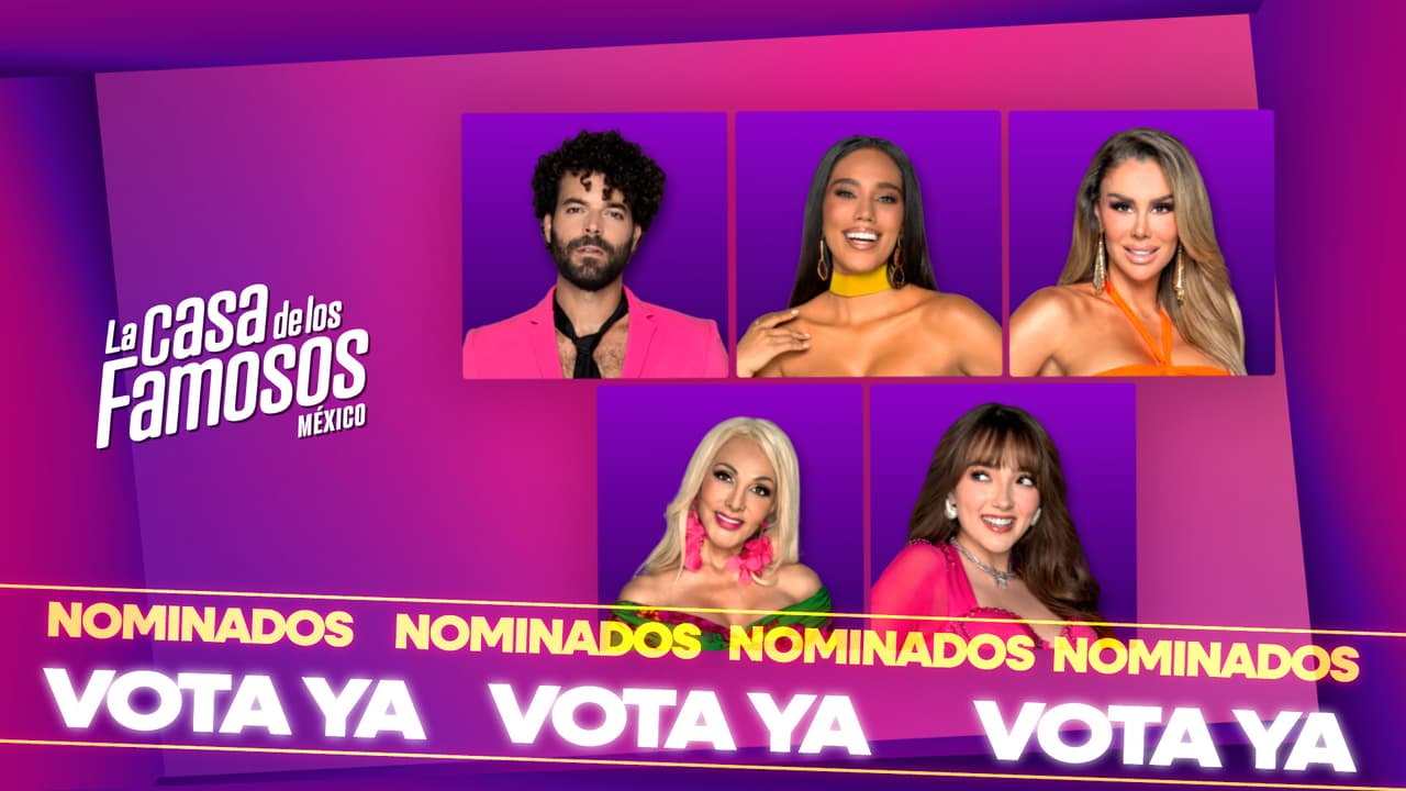¡Hay 5 nominados! Adrián, Priscila, Ninel, Olivia y Elaine se enfrentan en la placa de La Casa de los Famosos México 2025