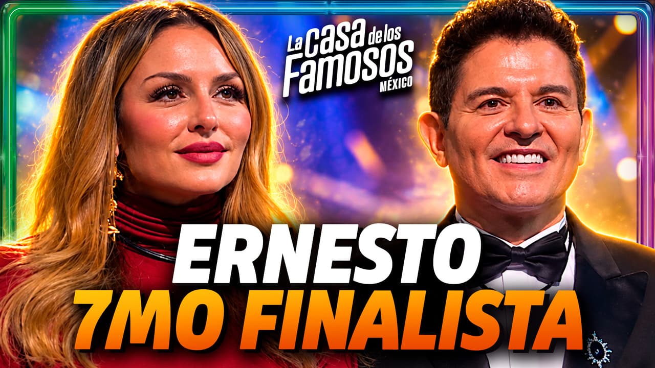 Ernesto Laguardia se consagra como SÉPTIMO FINALISTA de La Casa de los Famosos México
