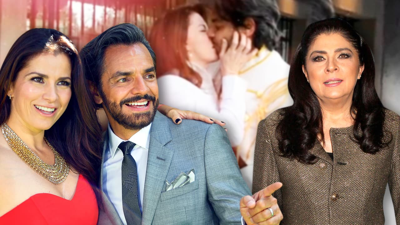 Victoria Ruffo le huye, pero Alessandra Rosaldo vive tan enamorada de Eugenio Derbez como hace 14 años