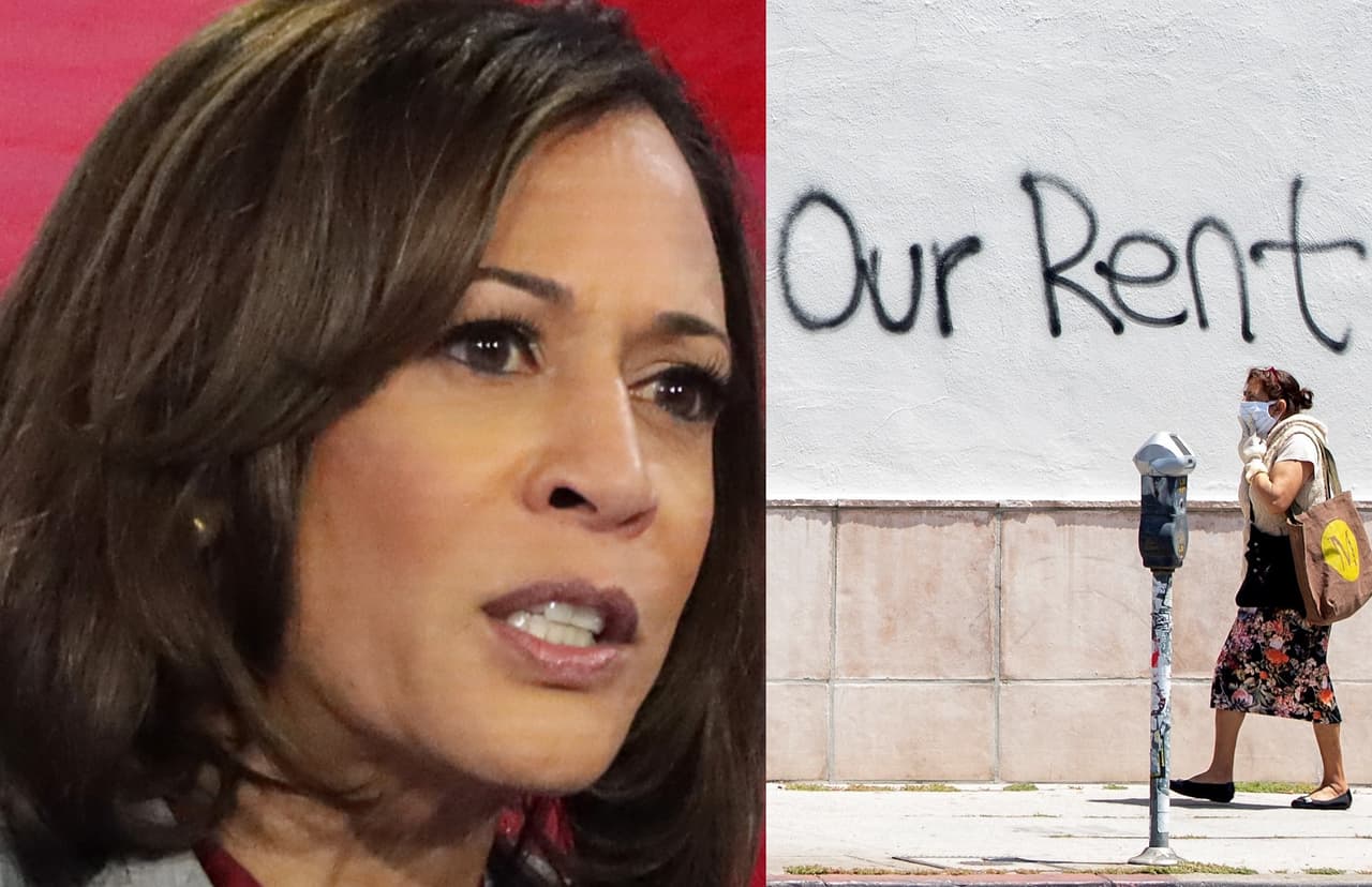 Así es la nueva propuesta de Kamala Harris para ayudar a los inquilinos y propietarios afectados por el coronavirus 