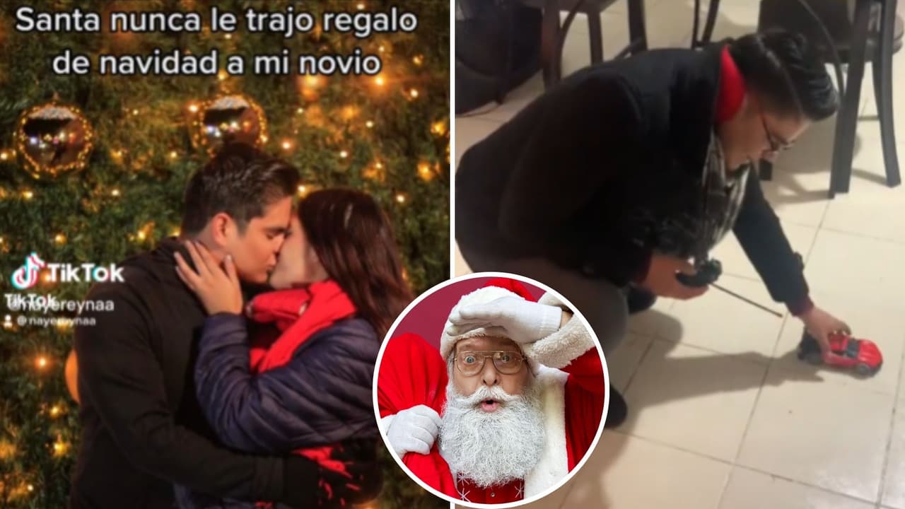 Regaló a su novio el juguete que siempre quiso en Navidad y nunca tuvo: así reaccionó él