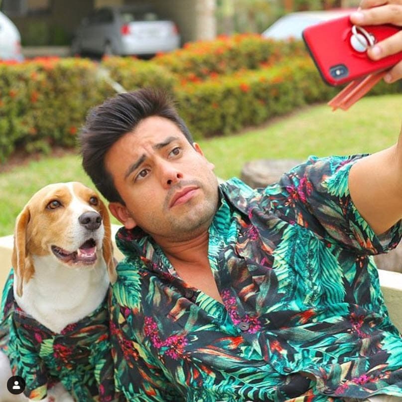 El fallecido actor era dueño de un perro llamado 
<b>Jagger Ruales</b>, que tenía su propio perfil en Instagram.
<br>