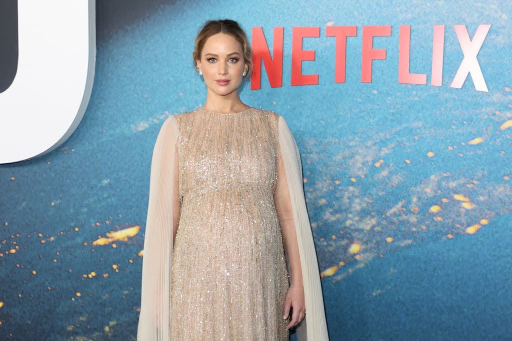 <b>#14 Jennifer Lawrence</b>
<br>La ganadora del Oscar se convirtió en mamá en febrero de 2022. Por el momento, se ha reservado el nombre y sexo de su bebé, fruto de su matrimonio con Cooke Maroney.