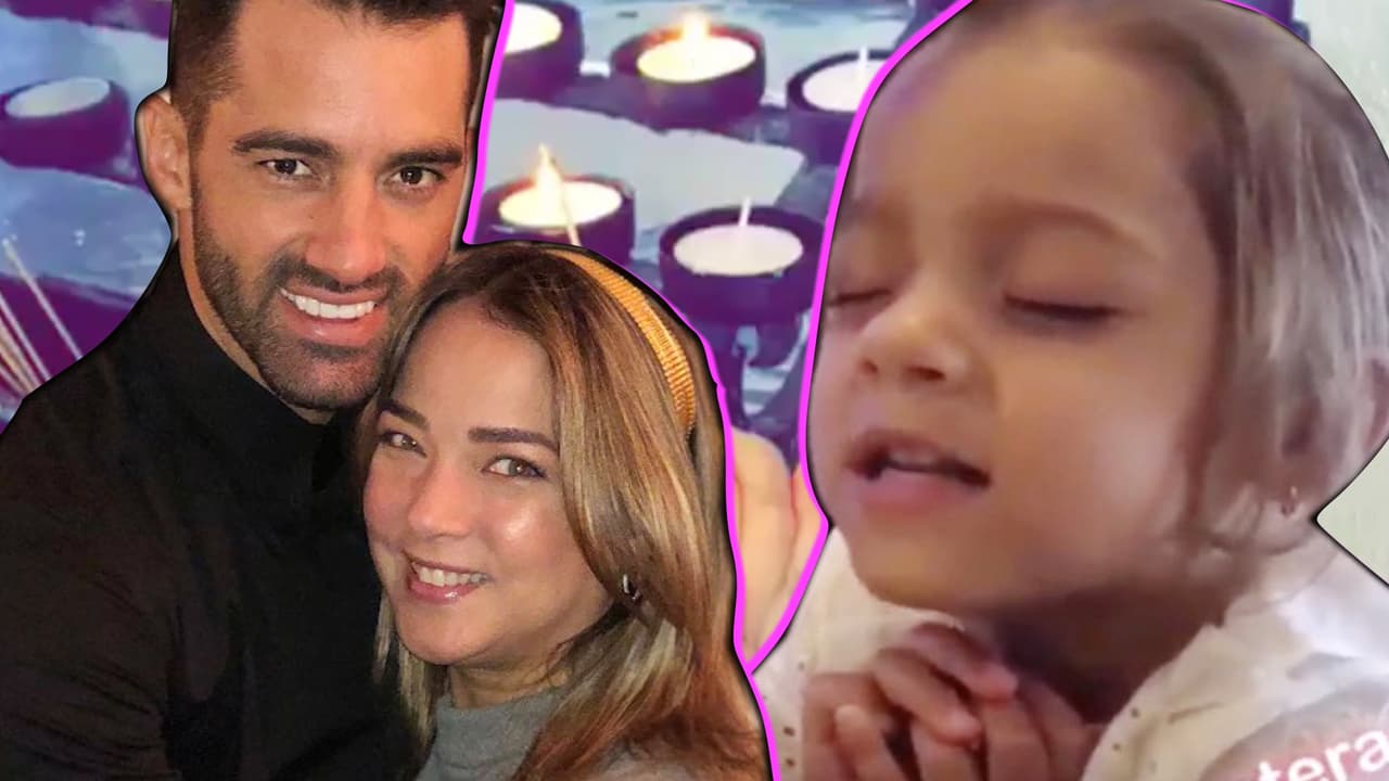 No te pierdas la tierna oración de Alaia por sus padres Adamari López y Toni Costa