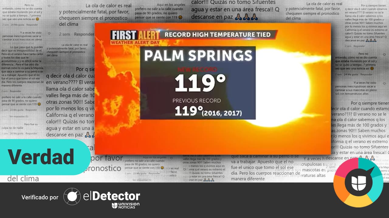 ¿Las olas de calor son cada vez más frecuentes y ponen en riesgo la vida? 