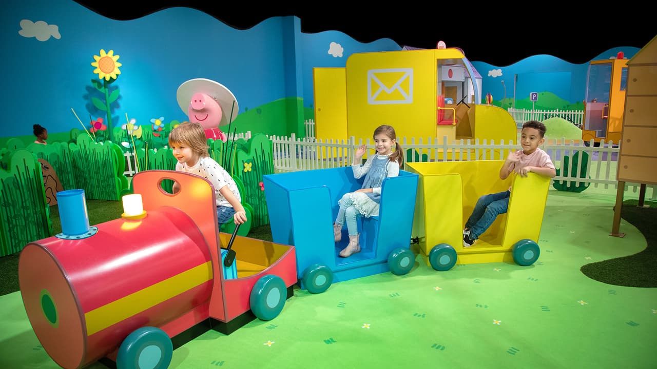 El parque temático de 
<b>Peppa Pig llega al norte de Texas en 2024 </b>y estará en North Richland Hills, precisamente en el antiguo Mountasia Family Fun Center cerca de NRH2O Family Water Par.
<br>