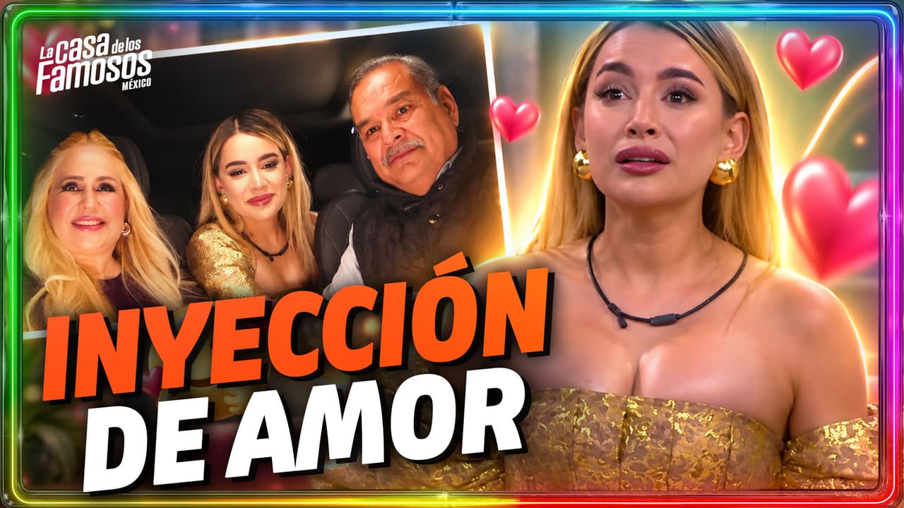 Los PADRES de Brianda la VISITAN en La Casa y ella ROMPE EN LLANTO