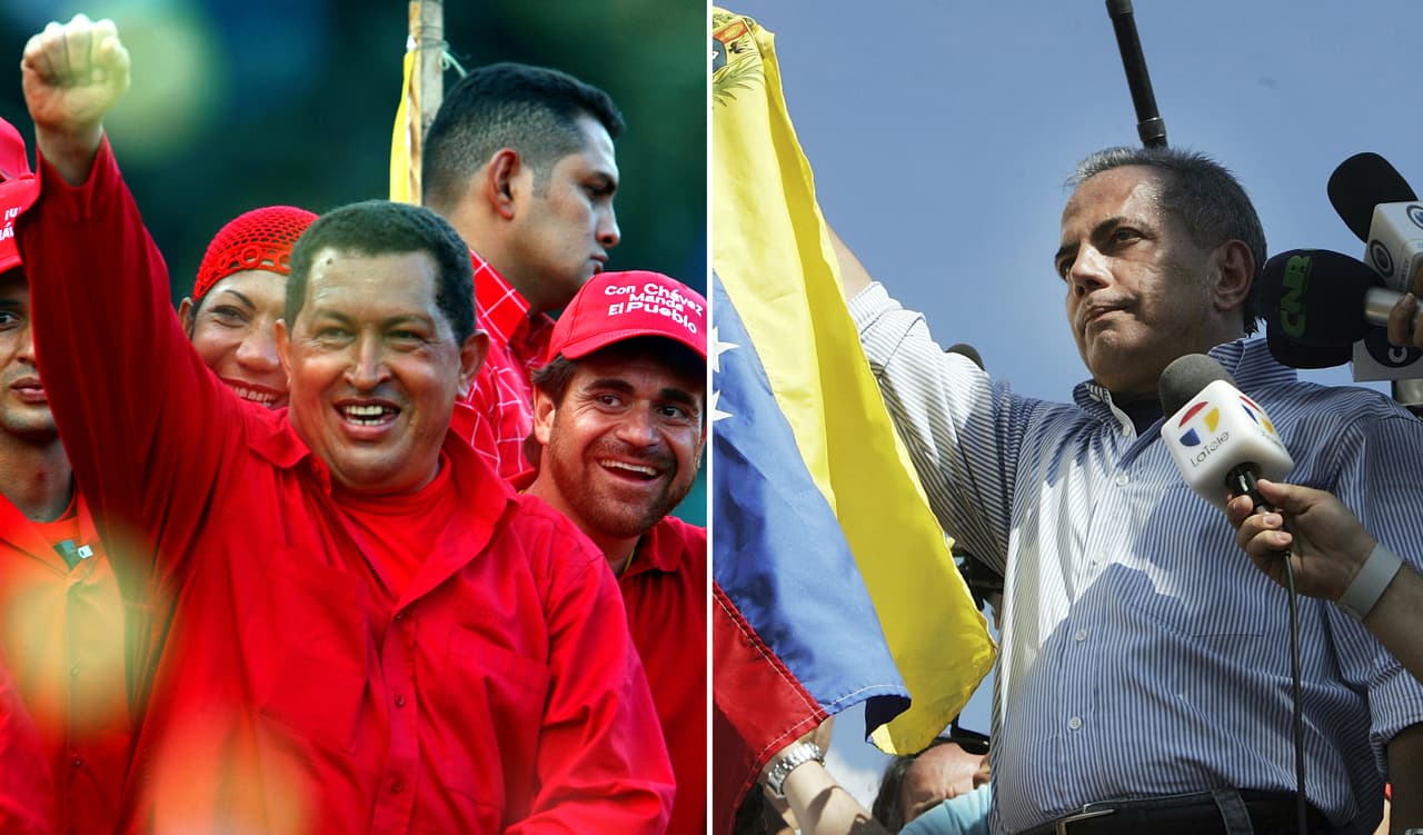 <b>Tercera elección presidencial (2007). </b>En las elecciones presidenciales del 3 de diciembre de 2006, Hugo Chávez fue reelegido con el 62.8% de los votos frente al opositor Manuel Rosales. En el nuevo período, un Hugo Chávez crecido con los precios del petróleo en sus topes históricos estableció las misiones sociales con las que otorgó dinero del excedente petrolero a programas de atención social con escasa capacidad de contraloría y de forma paralela a las instituciones existentes. Fue un grupo de políticas públicas populistas que lo afianzaron en popularidad y principal foco de corrupción. Nacionalizó la compañía telefónica venezolana que había sido privatizada y era propiedad de la norteamericana Verizon.