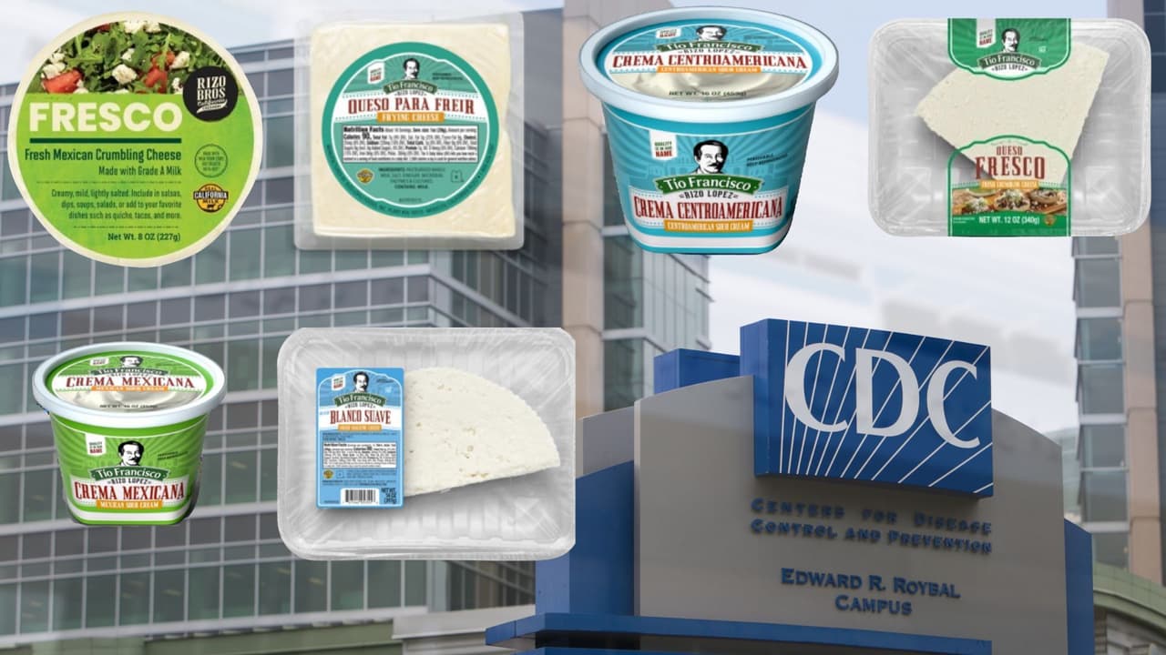 Los Centros para el Control y la Prevención de Enfermedades (CDC, por sus siglas en inglés) emitió una alerta sobre algunos productos lácteos que han sido retirados del mercado debido a un riesgo de contagio de Listeria.